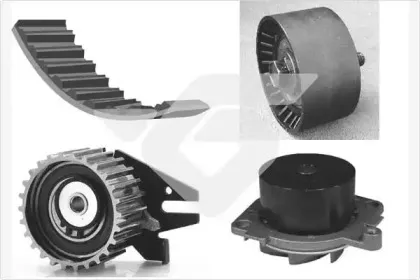 Водяной насос + комплект зубчатого ремня HUTCHINSON купить